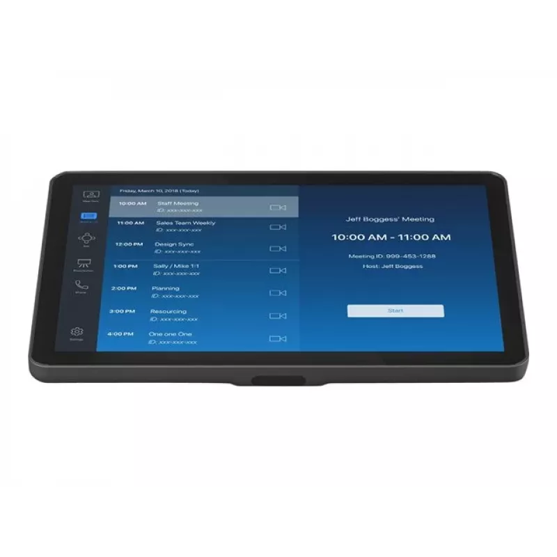 Logitech Rally Bar + Tap IP videokonferenču komplekts vidējām telpām, grafīta, 4K UHD, Zoom un Microsoft Teams sertificēts