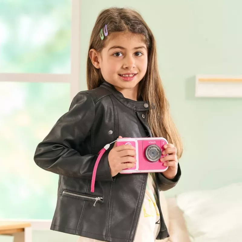 VTech Kidizoom Print Cam rozā - digitālā kamera ar termisko drukāšanu
