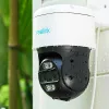 Reolink TrackMix Series P760 4K divu objektīvu PoE IP kamera ar automātisko tālummaiņas izsekošanu, krāsu nakts redzamību, āra/iekštelpu