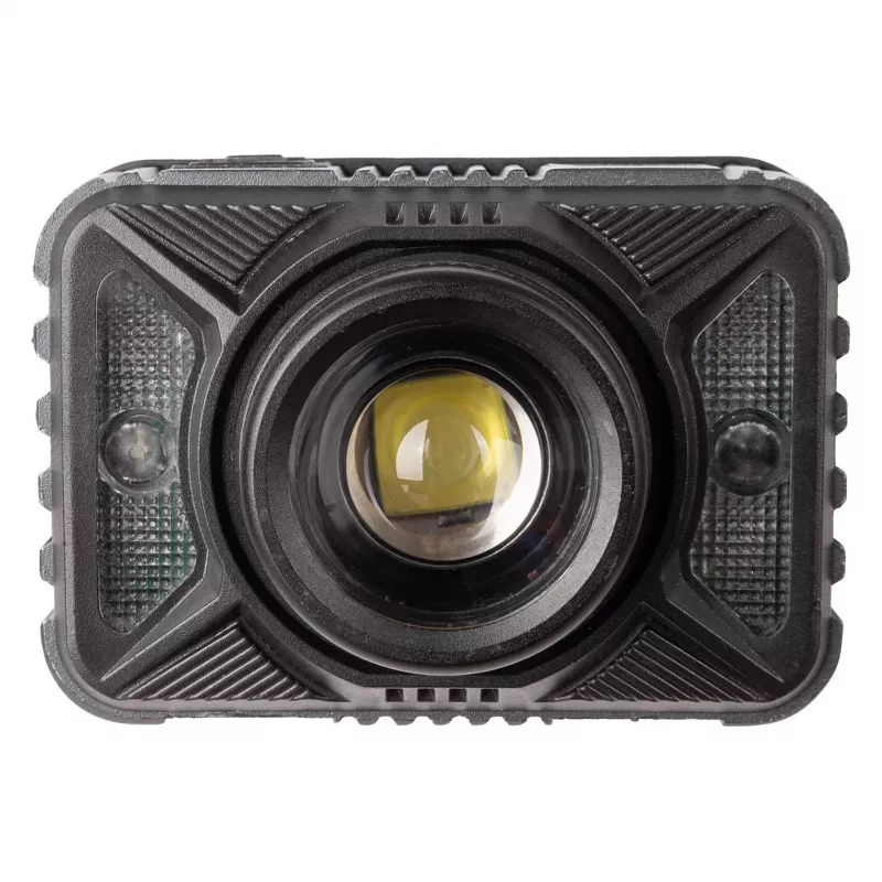 ENTAC EHL-ZH-10W-R tuvākā lukturis ar uzlādējamu akumulatoru, 10W, kustību sensors