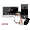REVIZOOM RM-T273HD balts 7 collu video domofons ar RC-212HD-CK1 āra paneli