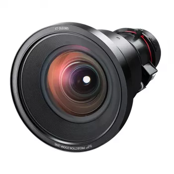 Panasonic ET-DLE085 tuvās projekcijas tālummaiņas objektīvs 11,8–14,6 mm f/1.85–2.2 PT-RCQ10, RCQ80, RX110, RZ120, RZ660, RZ690, RZ770