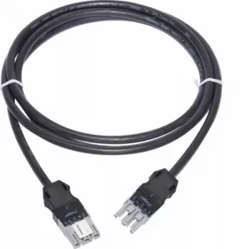 Hager WAGO Winsta Code B savienojuma kabelis 3x1,5mm² bez halogēniem 2,5m GKWAD93025