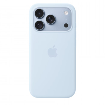Apple iPhone 18 Pro silikona vāciņš ar MagSafe (Silicone Case) – zils
