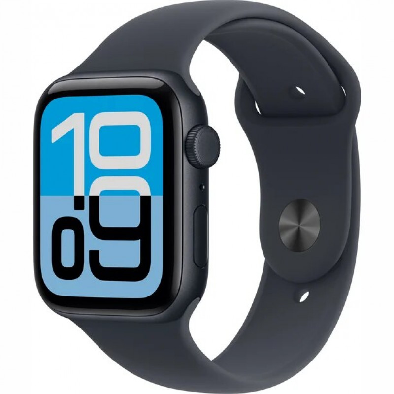 Apple Watch SE 3 GPS 40mm pusnakts alumīnija korpuss ar tumši zilu sporta aproci - S/M