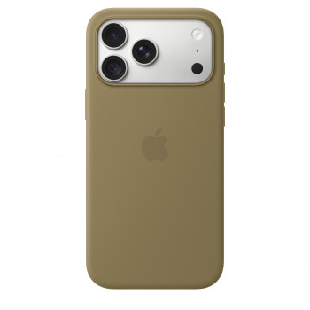 Apple iPhone 18 Pro Max silikona vāciņš ar MagSafe (Silicone Case) – olīvu
