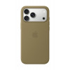 Apple iPhone 18 Pro Max silikona vāciņš ar MagSafe (Silicone Case) – olīvu