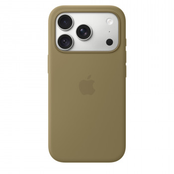 Apple iPhone 18 Pro silikona vāciņš ar MagSafe (Silicone Case) – olīvu