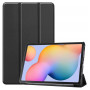 eSTUFF planšetdatora maciņš Samsung Galaxy Tab S8+/S7+/S7 FE, ādas priekšpuse, cieta PC aizmugure