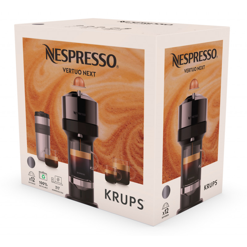 Krups Nespresso Vertuo Next XN910C - kafijas automāts