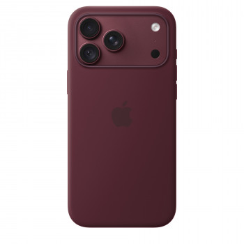 Apple iPhone 18 Pro Max silikona vāciņš ar MagSafe (Silicone Case) – bordo