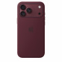 Apple iPhone 18 Pro Max silikona vāciņš ar MagSafe (Silicone Case) – bordo