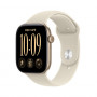 Apple Watch Series 12 GPS 42 mm zelta alumīnija korpuss ar smilškrāsas sporta siksniņu, S/M