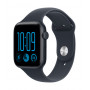 Apple Watch SE 3 GPS + Cellular 44 mm Midnight alumīnija korpuss ar zilu sporta siksniņu, S/M