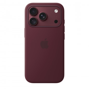 Apple iPhone 18 Pro silikona vāciņš ar MagSafe (Silicone Case) – bordo