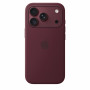 Apple iPhone 18 Pro silikona vāciņš ar MagSafe (Silicone Case) – bordo