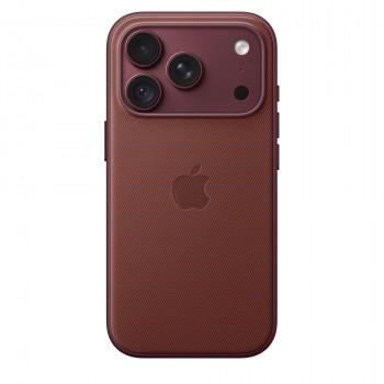 Apple iPhone 18 Pro TechWoven apvalks ar MagSafe – Burgundy