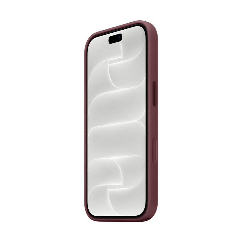 Apple iPhone 18 Pro TechWoven apvalks ar MagSafe – Burgundy