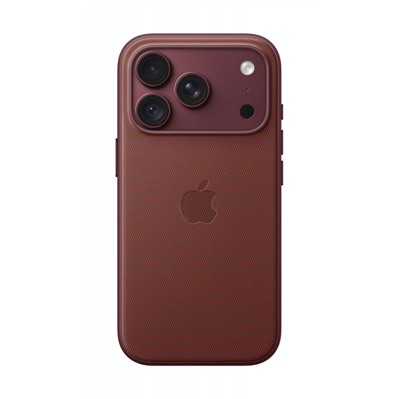Apple iPhone 18 Pro TechWoven apvalks ar MagSafe – Burgundy