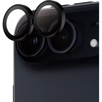 PanzerGlass Hoops kameras aizsargs melns iPhone Duo