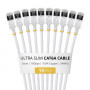 StarTech slaids Cat6a U/FTP savienojuma kabelis RJ45, 0,3 m, 10 gab.