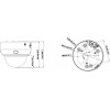 Hikvision DS-2CD2143G2-LIPTRZS2UY(2.8/4) melna kupolveida 4MP EasyIP 2.0 drošības kamera