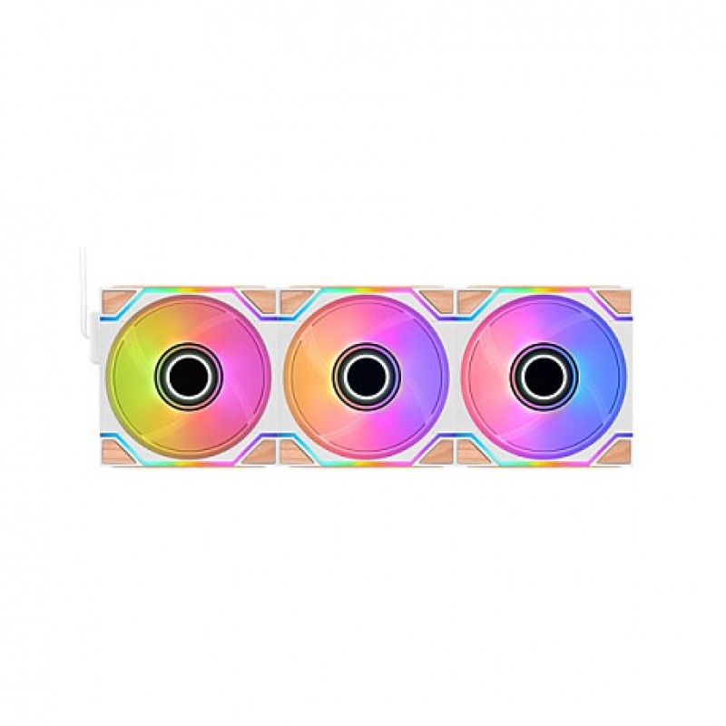 Thermaltake SWAFAN 120 EX INFINITY Snow Wood Edition 3Pack korpusa ventilators
