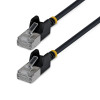 StarTech Slim Cat6a U/FTP savienojuma kabelis RJ45, 4 m, melns