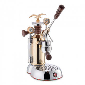 La Pavoni Esperto Competente LPLESC01EU sviras espreso kafijas automāts, hroms/zelts