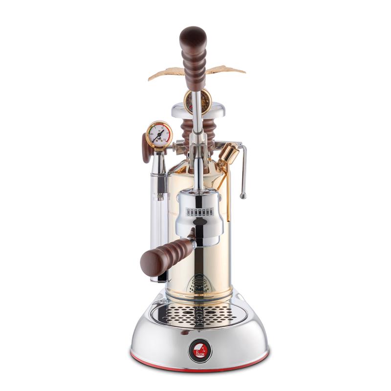 La Pavoni Esperto Competente LPLESC01EU sviras espreso kafijas automāts, hroms/zelts