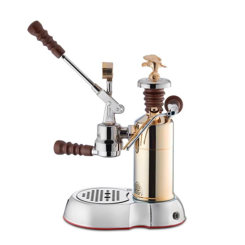 La Pavoni Esperto Competente LPLESC01EU sviras espreso kafijas automāts, hroms/zelts