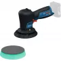 Bosch GPX 12V-125 Professional bezvada pulētājs 06019L4100, 12 V, 125 mm, zils/melns, Solo (bez akumulatora un lādētāja)