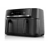 Bosch Serie 4 MAFD440B7 divu grozu gaisa friteris, 9 L, 2500 W, melns