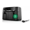 Bosch Serie 4 MAFD440B7 divu grozu gaisa friteris, 9 L, 2500 W, melns