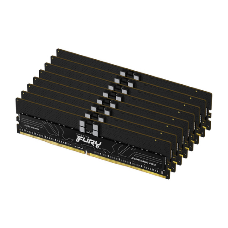 Kingston FURY Renegade Pro 256GB (8x32GB) DDR5-6400 CL32 ECC Registered atmiņas komplekts