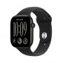 Apple Watch Series 12 GPS 42 mm melns alumīnija korpuss ar melnu sporta siksniņu, M/L