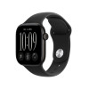 Apple Watch Series 12 GPS 42 mm melns alumīnija korpuss ar melnu sporta siksniņu, M/L