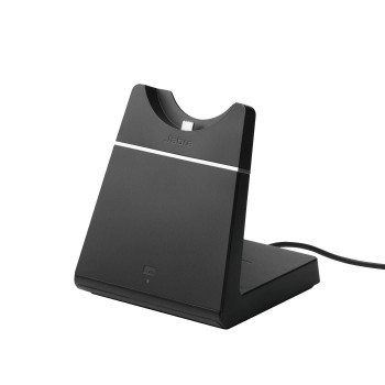 Jabra Evolve 65 UC Stereo uz auss austiņas ar uzlādes statīvu
