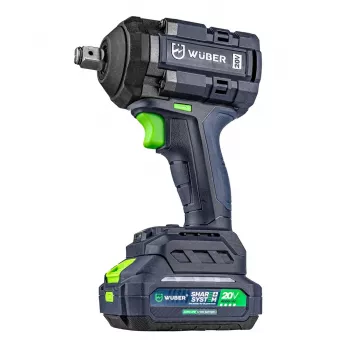 WUBER W04604 Bezoglīšu trieciena uzgriežņu atslēga, 20 V