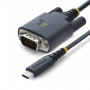 StarTech.com USB-C uz RS-232 seriālā adaptera kabeli, DB9 sievišķais, 2 m