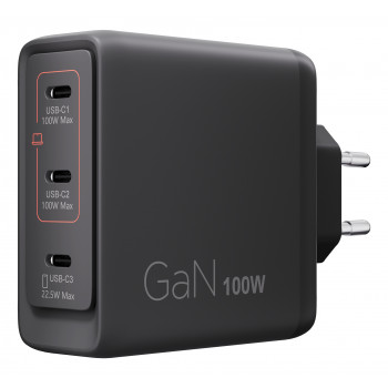 Lenovo daudzportu USB-C 100W GaN lādētājs