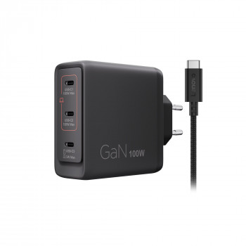 Lenovo daudzportu USB-C 100W GaN lādētājs
