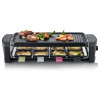 Severin Raclette grils (RG 9646), melns, 1400 W