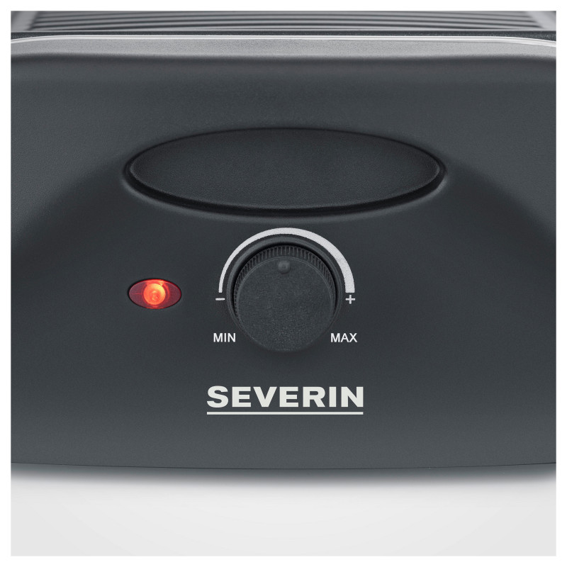 Severin Raclette grils (RG 9646), melns, 1400 W
