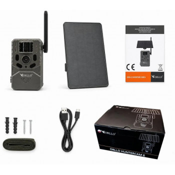 Orllo Huntercam 6 SIM 4G medību kamera ar saules paneli