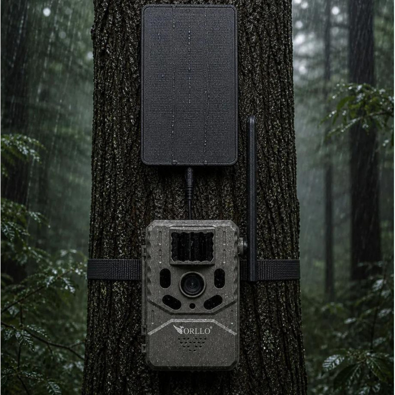 Orllo Huntercam 6 SIM 4G medību kamera ar saules paneli