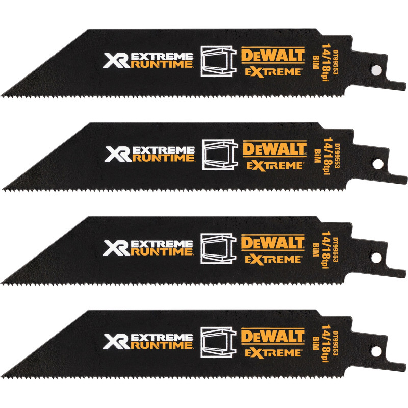 DeWalt Extreme Runtime DT99550-QZ zāģa asmeņu komplekts zāģmašīnai, 13 gab., 152-230 mm