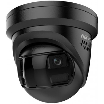 Hikvision DS-2CD2383G2P-LISU/SL 8 MP panorāmas kupola IP kamera, 180°, melna
