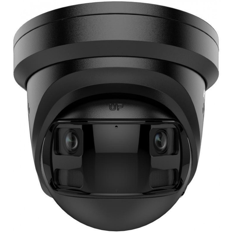Hikvision DS-2CD2383G2P-LISU/SL 8 MP panorāmas kupola IP kamera, 180°, melna