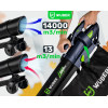 Wuber W43420 elektriskais lapu pūtējs ar smalcinātāju, 3000 W, 10:1